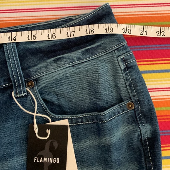 Flamingo Blue Jeans Size 2XL NEW with tags - Picture 5 of 9